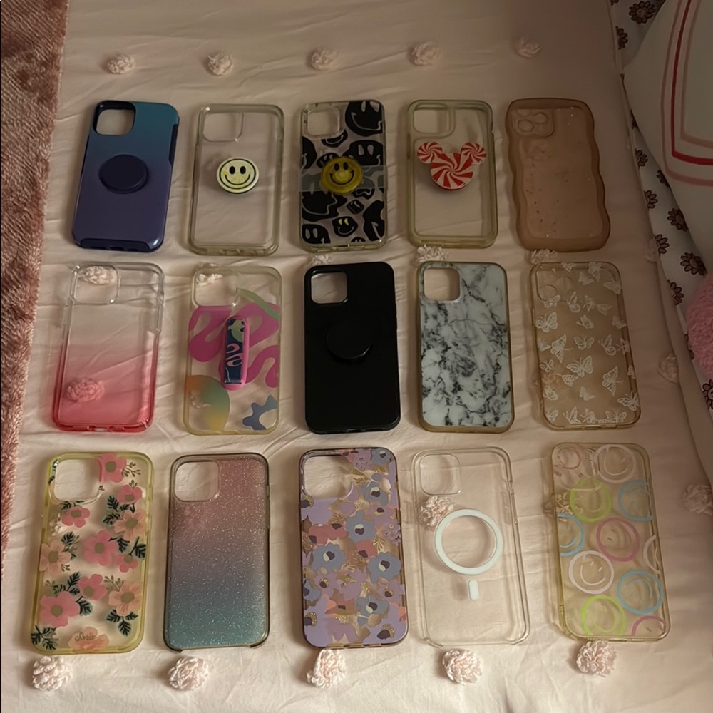 Assorted iPhone 12 Pro Max Case Set